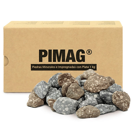 NIKKEN Repuestos originales Piedras Minerales Y Plata (1.000 G)  Pimag Water System / Aqua Pour Deluxe